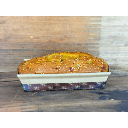 Bizcocho Ecológico de Espelta con naranja confitada