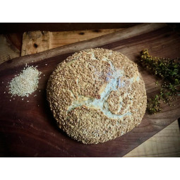 Pan con nueces y sésamo